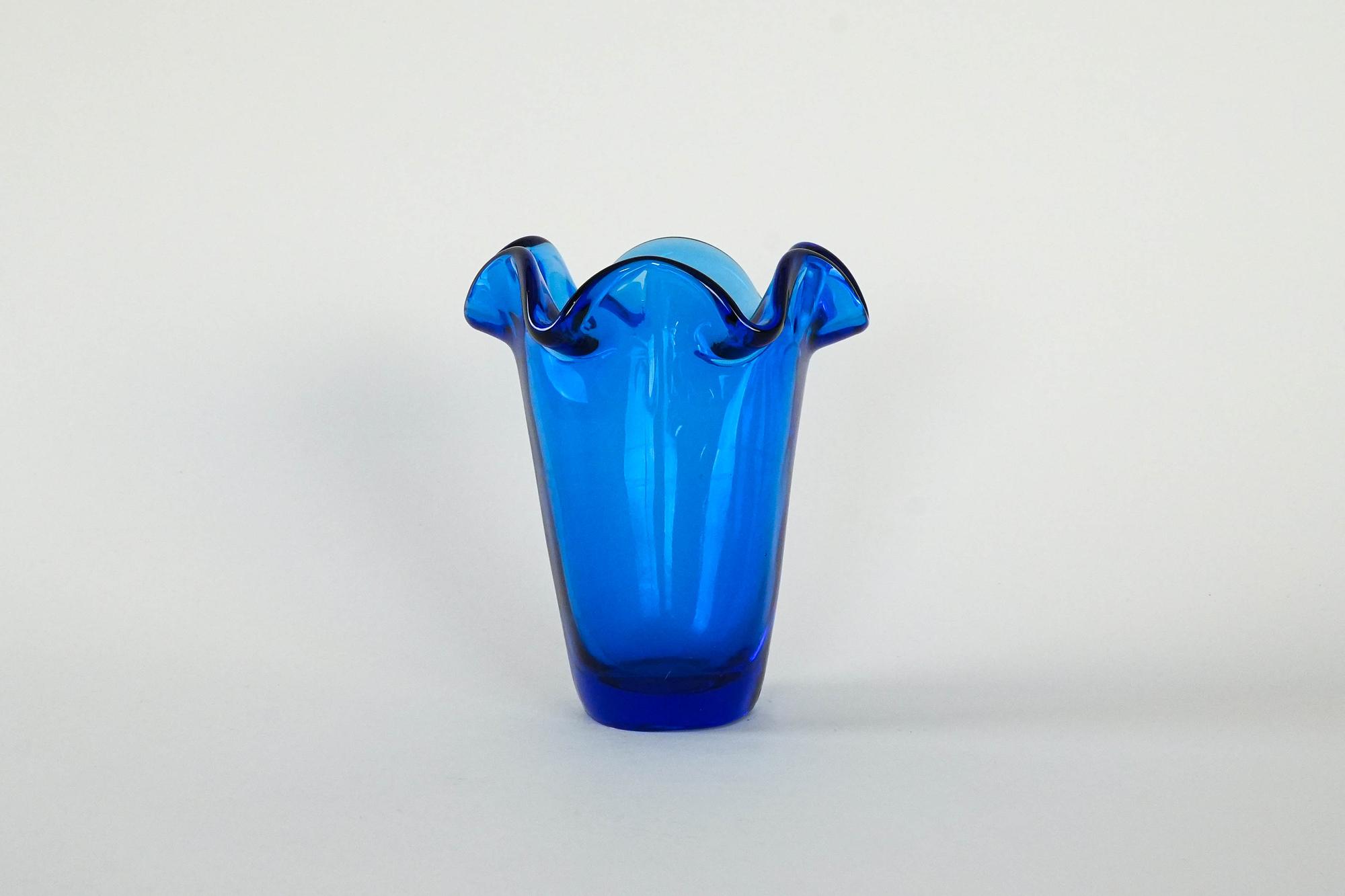 Vase Kobaltblau 3