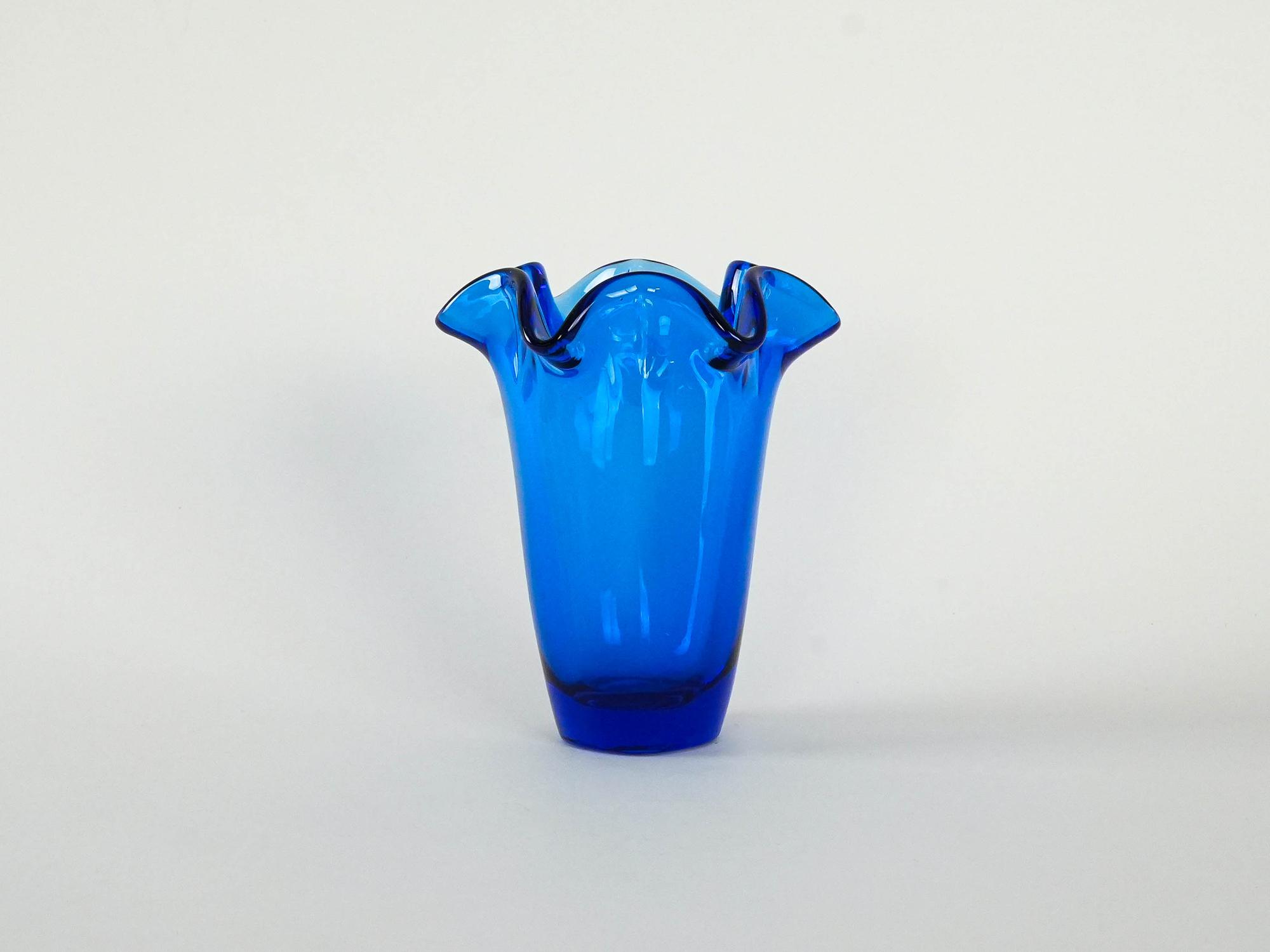 Vase Cobalt blue 2