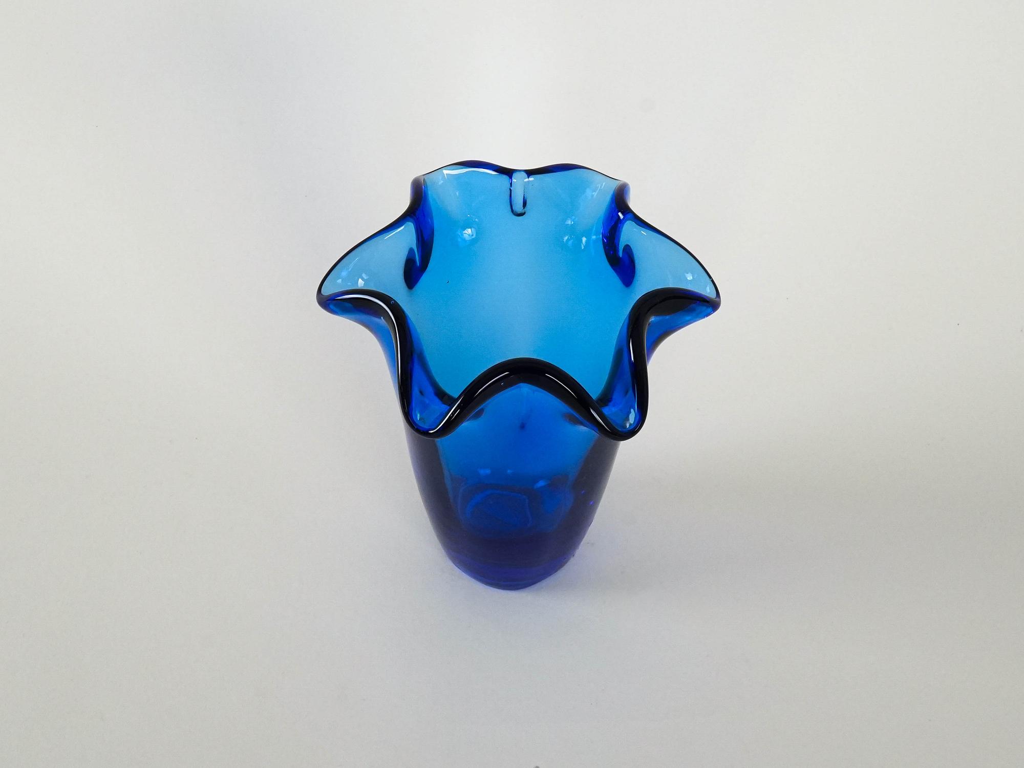 Vase Kobaltblau 5