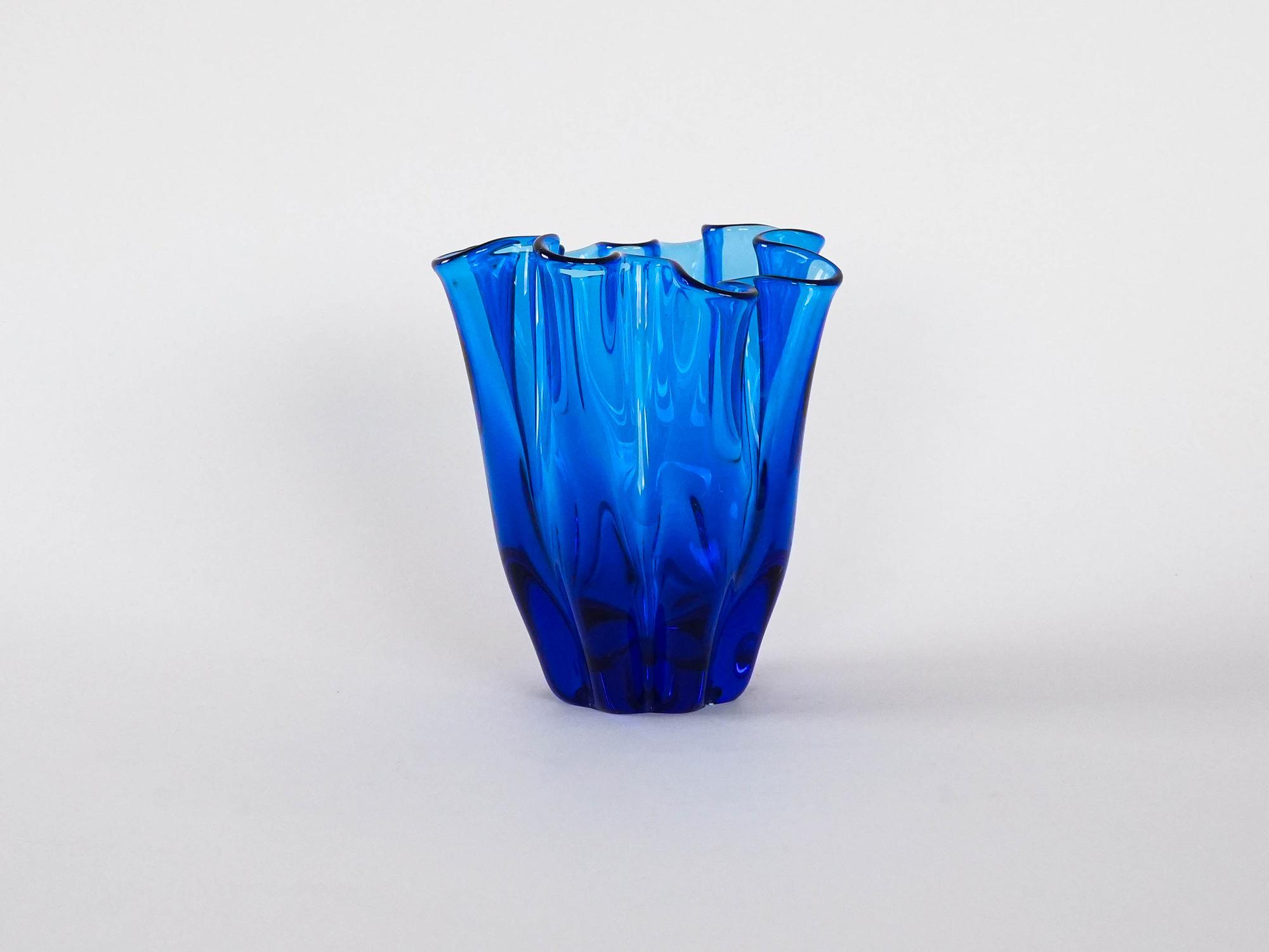 Vase Kobaltblau 2