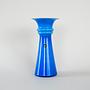 Glasvase Blau 2