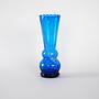 Glasvase Blau 3