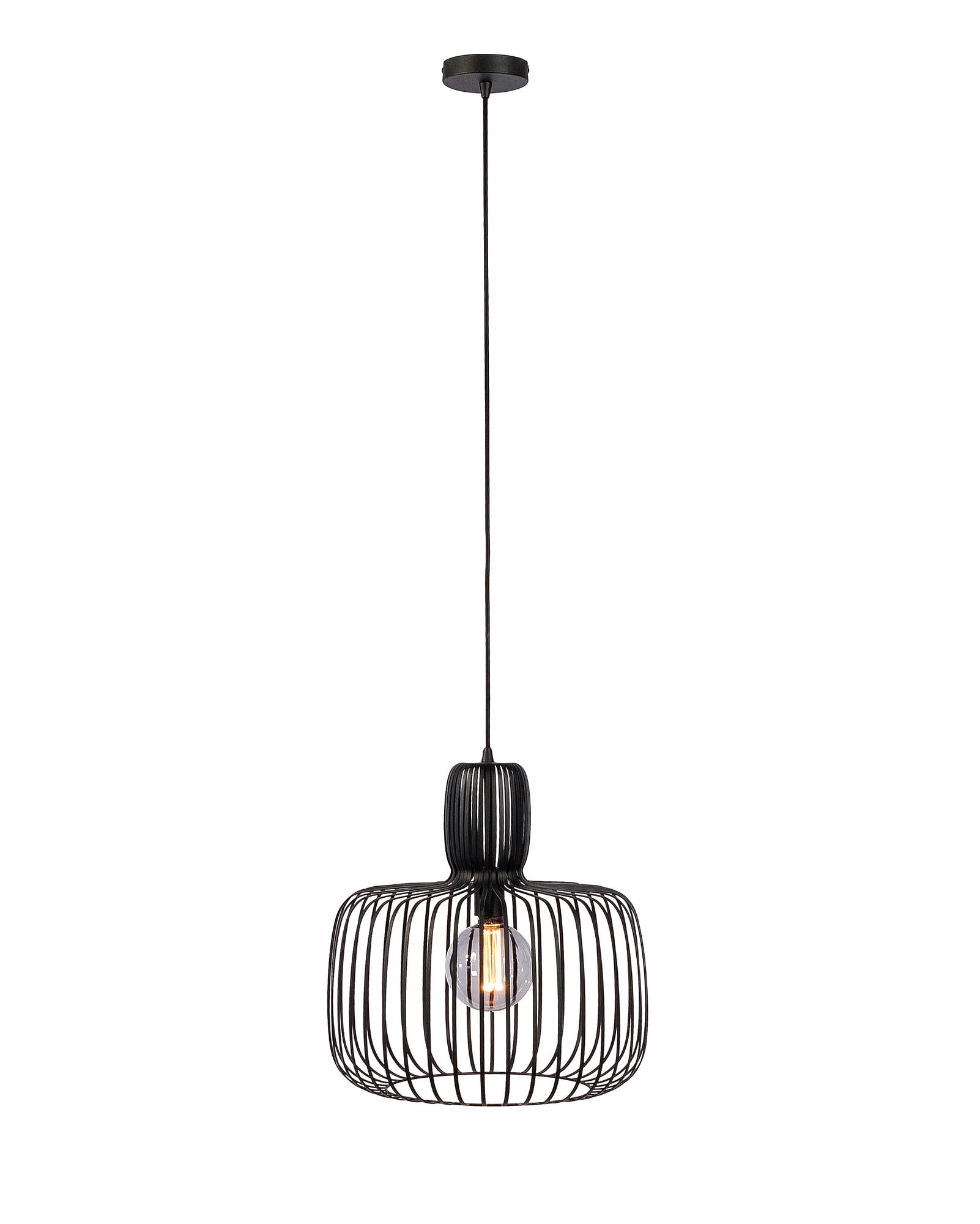 Pendant light Metal Black 7