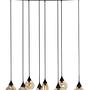 Pendant light Glass Amber 1