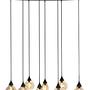 Pendant light Glass Amber 0