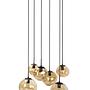 Pendant light Glass Amber 1