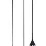 Pendant light Smoked glass Smoke 0