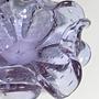 Vintage Ashtray Alexandrite Glass Lilac 50s 1