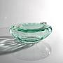 Vintage Ashtray Murano Glass Turquoise 50s 0