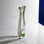 Vintage Rhapsody Vase Glass 50s 5