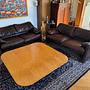 Maralunga Leather Two-Seater Brown 0