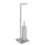 Recco Freestanding Toilet Brush Set Matte Stainless Steel 3