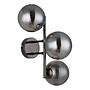 Conor Wall Lamp Smoked Glass Black 4