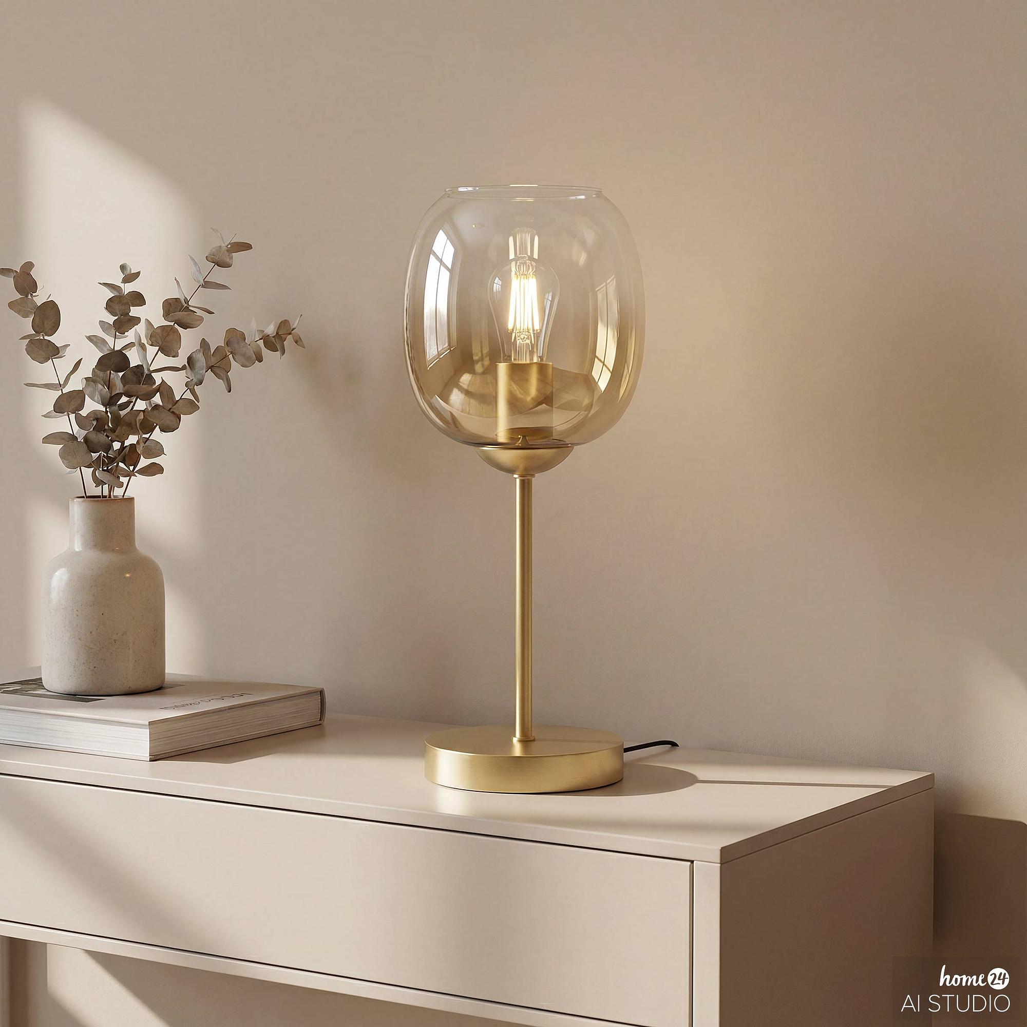 Armta Table lamp Glass Iron Gold 0