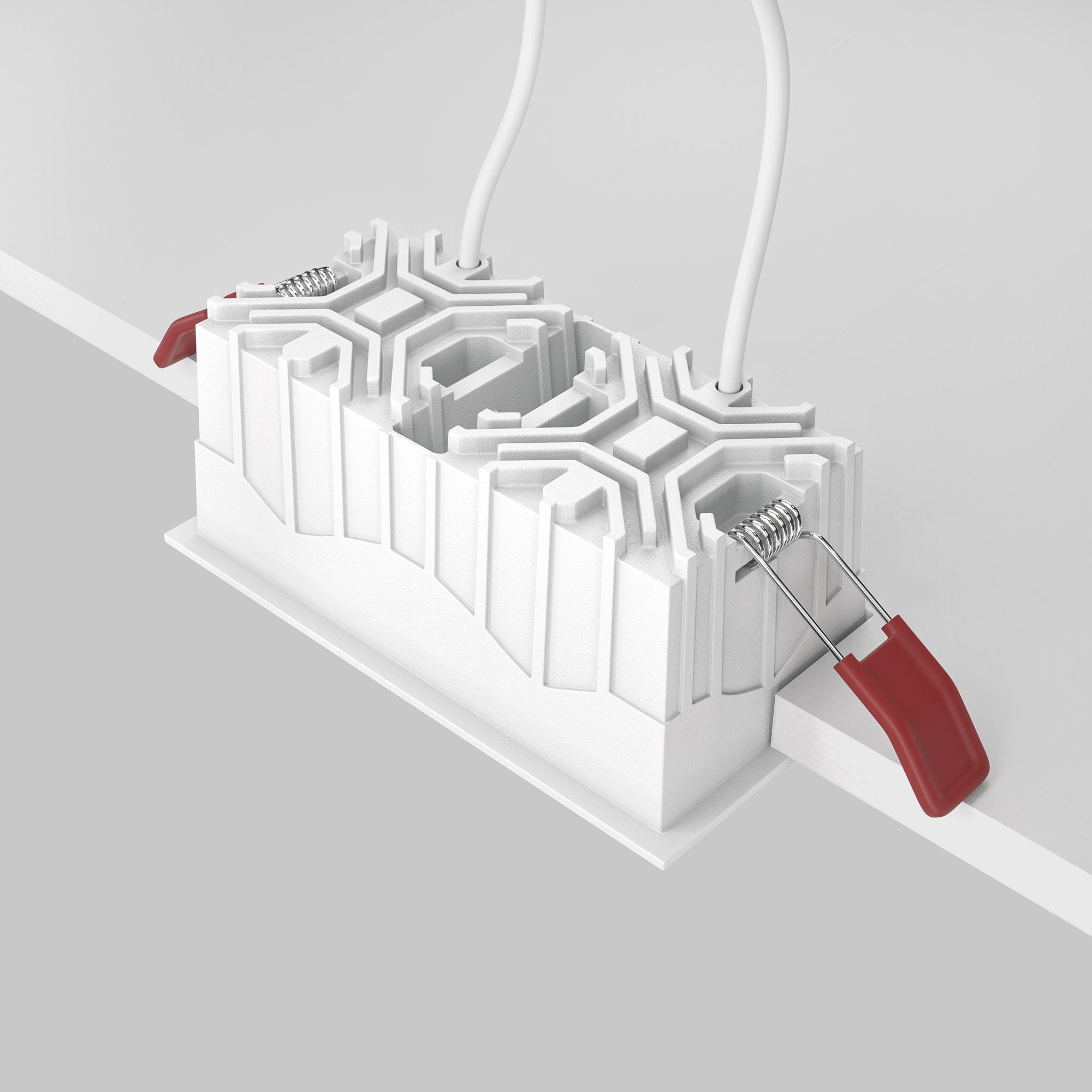 Alfa LED Recessed Light White 2