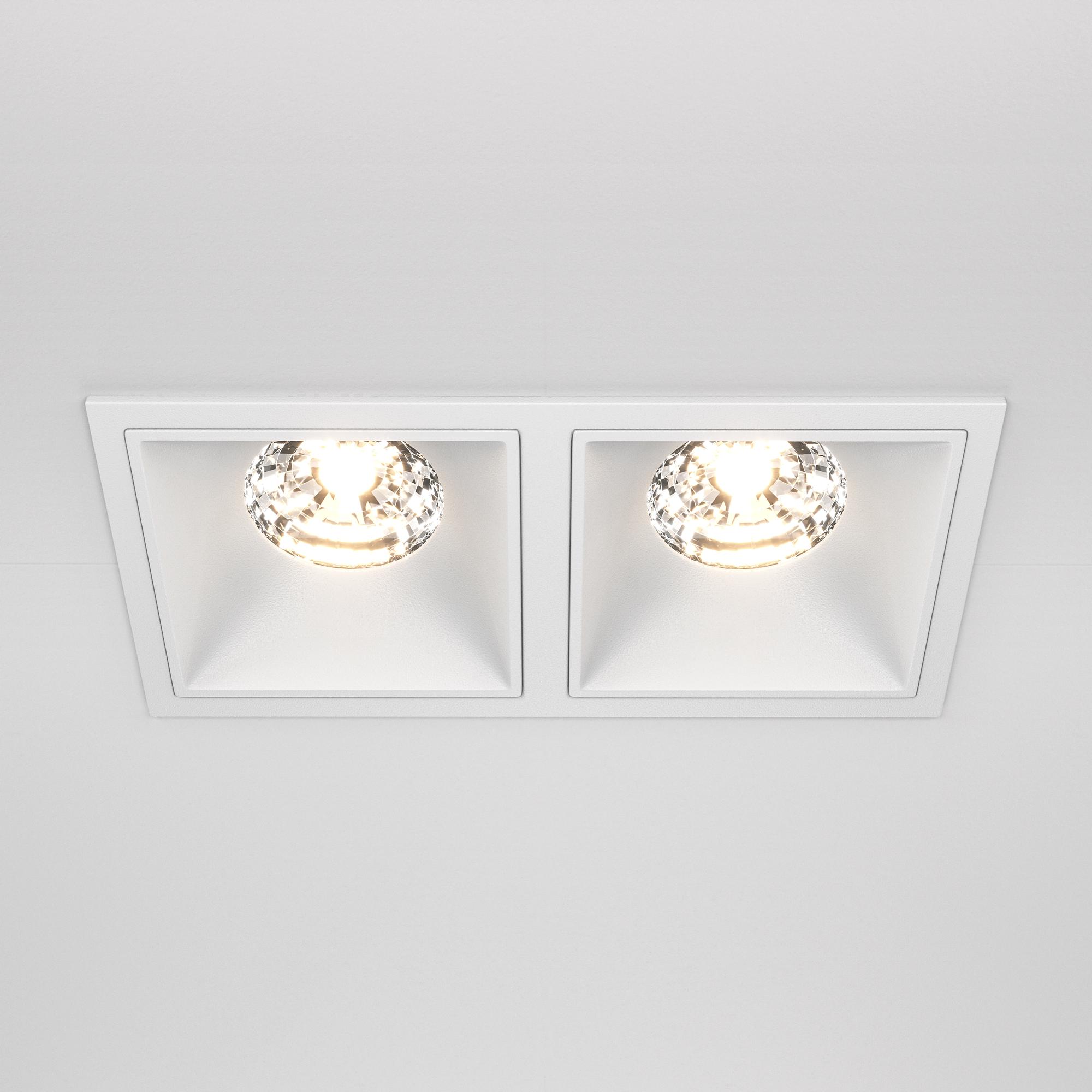 Alfa LED Recessed light Aluminum White 1