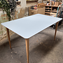 Beluga Table Wood Linoleum Blue Haze 0