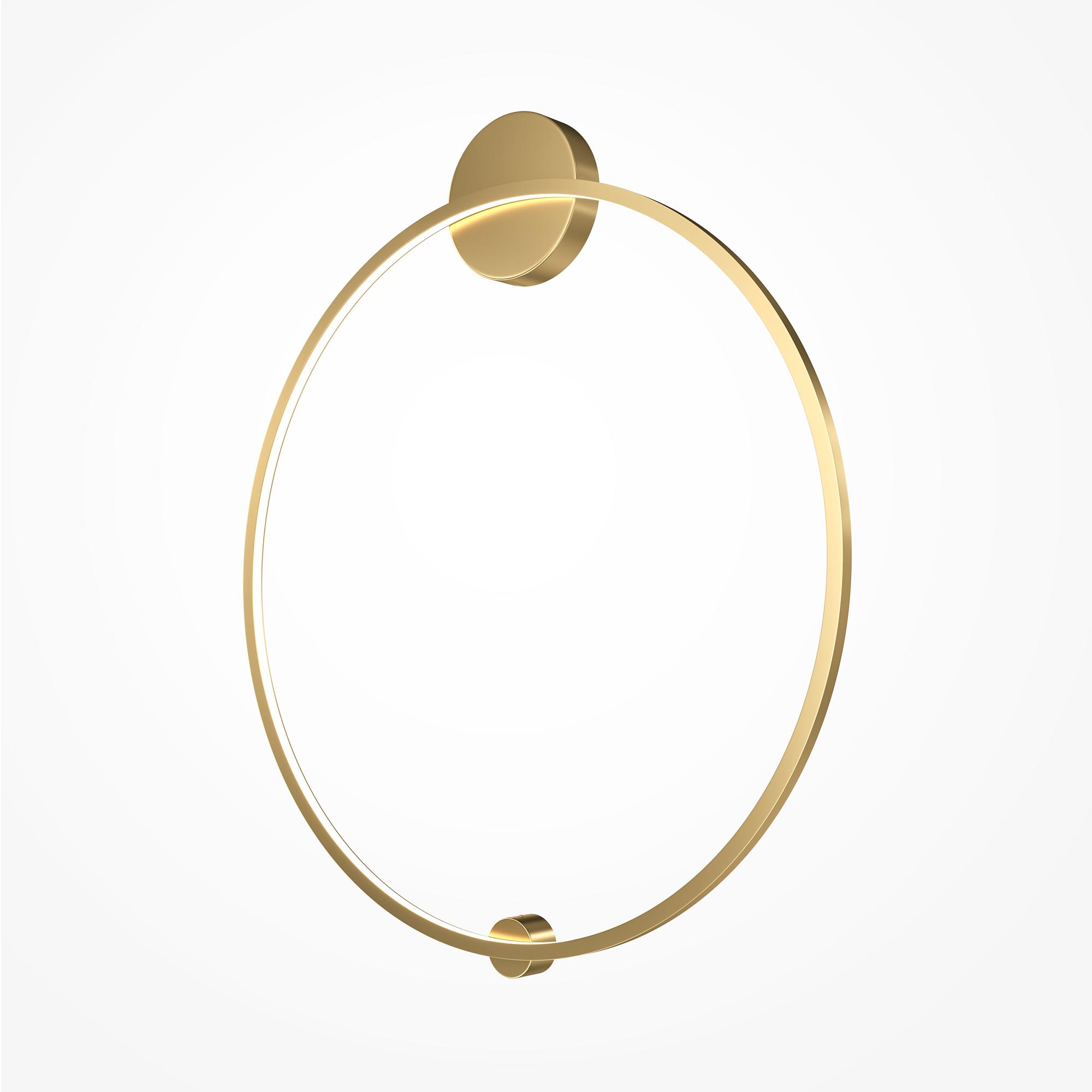 Halo Wandleuchte Gold Ø 80cm 1