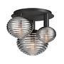 Reels Lampada da soffitto nera 0