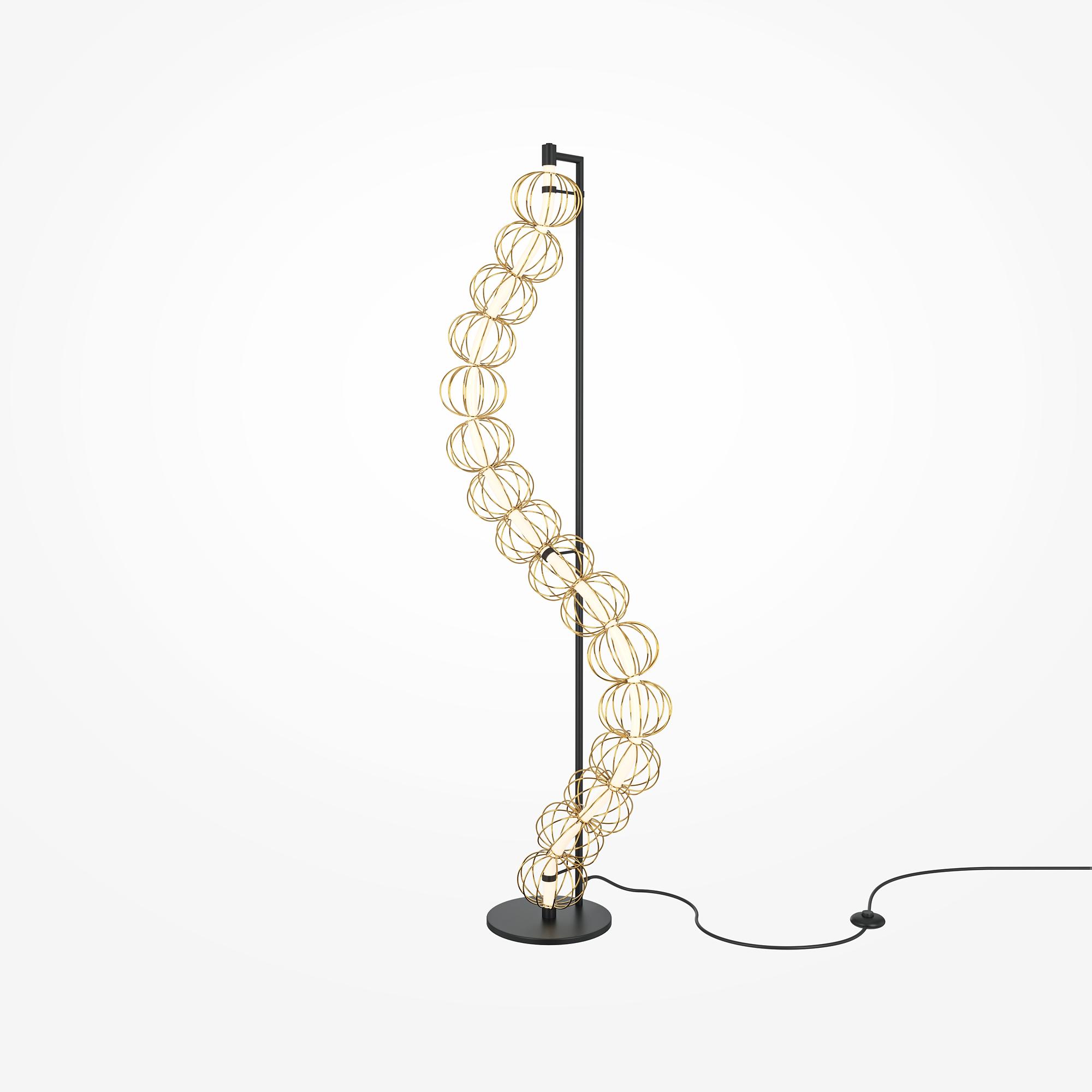 Goldener Käfig Stehleuchte Gold Ø 57cm 1