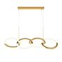 Node Pendelleuchte Gold 0