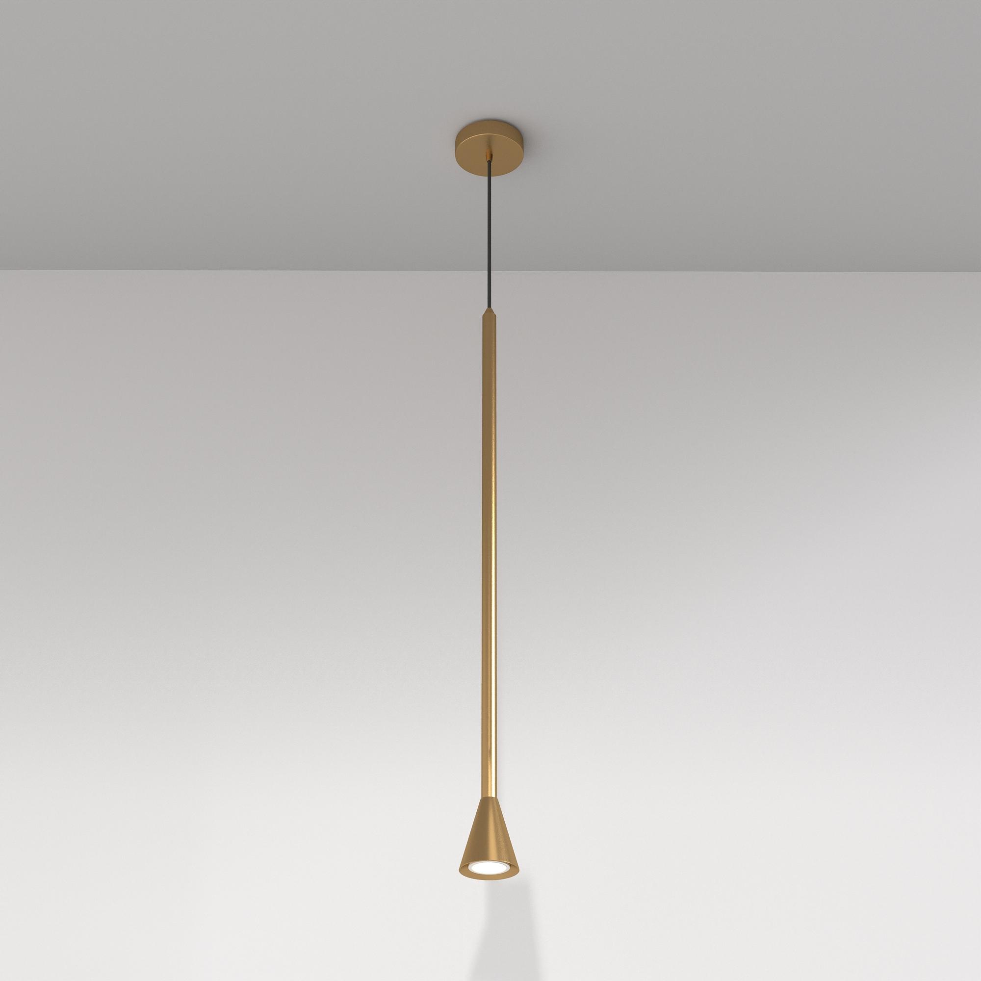 Pfeil Pendelleuchte Gold Ø 8cm 1