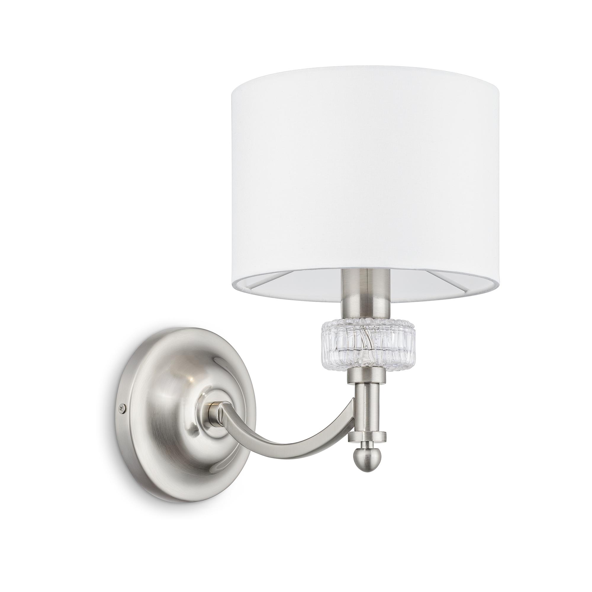 Alicante Wall Lamp Metal Silver 0