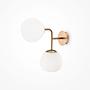 2-Light Erich Wall Light Metal Gold 1