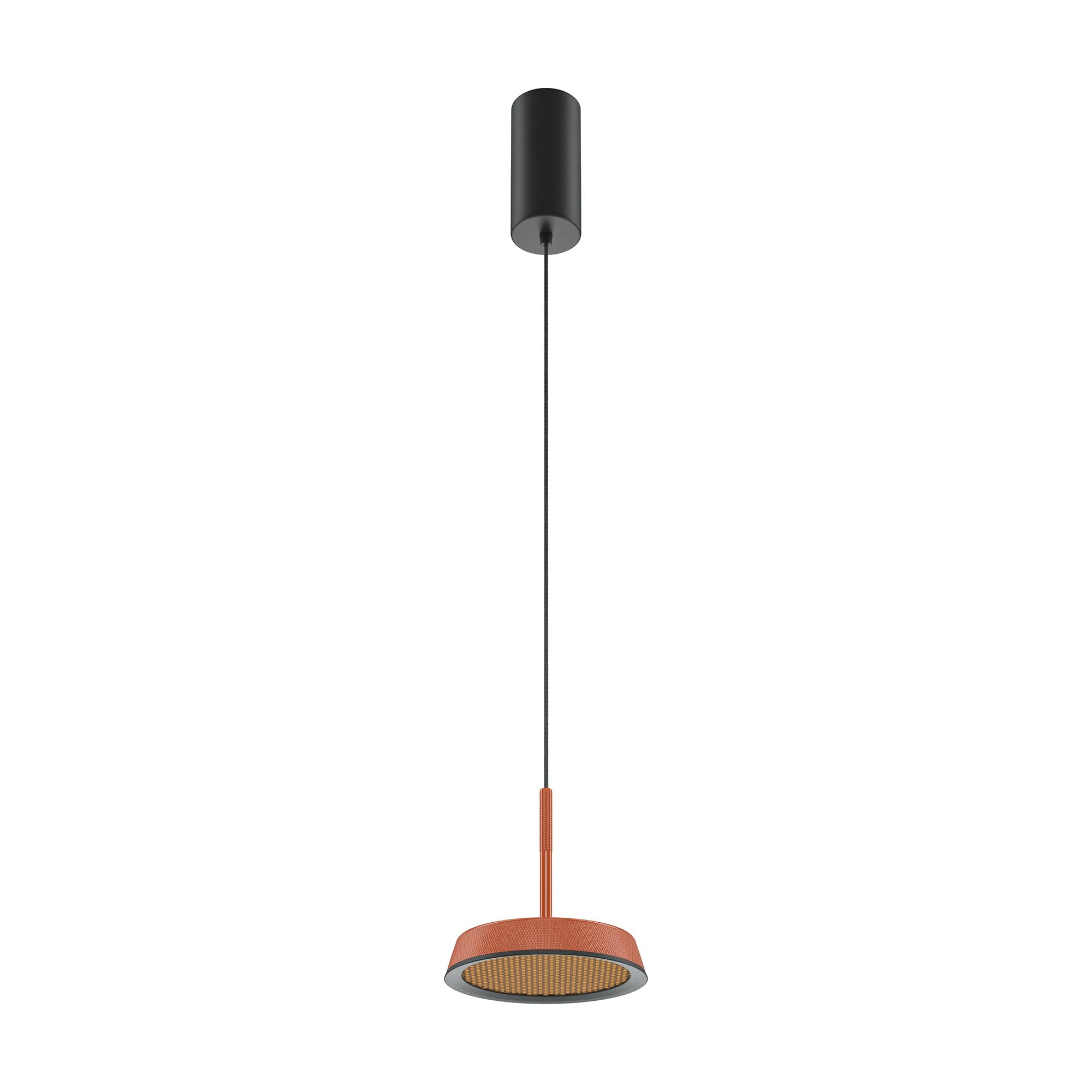 El Pendant lamp Aluminium Black 0