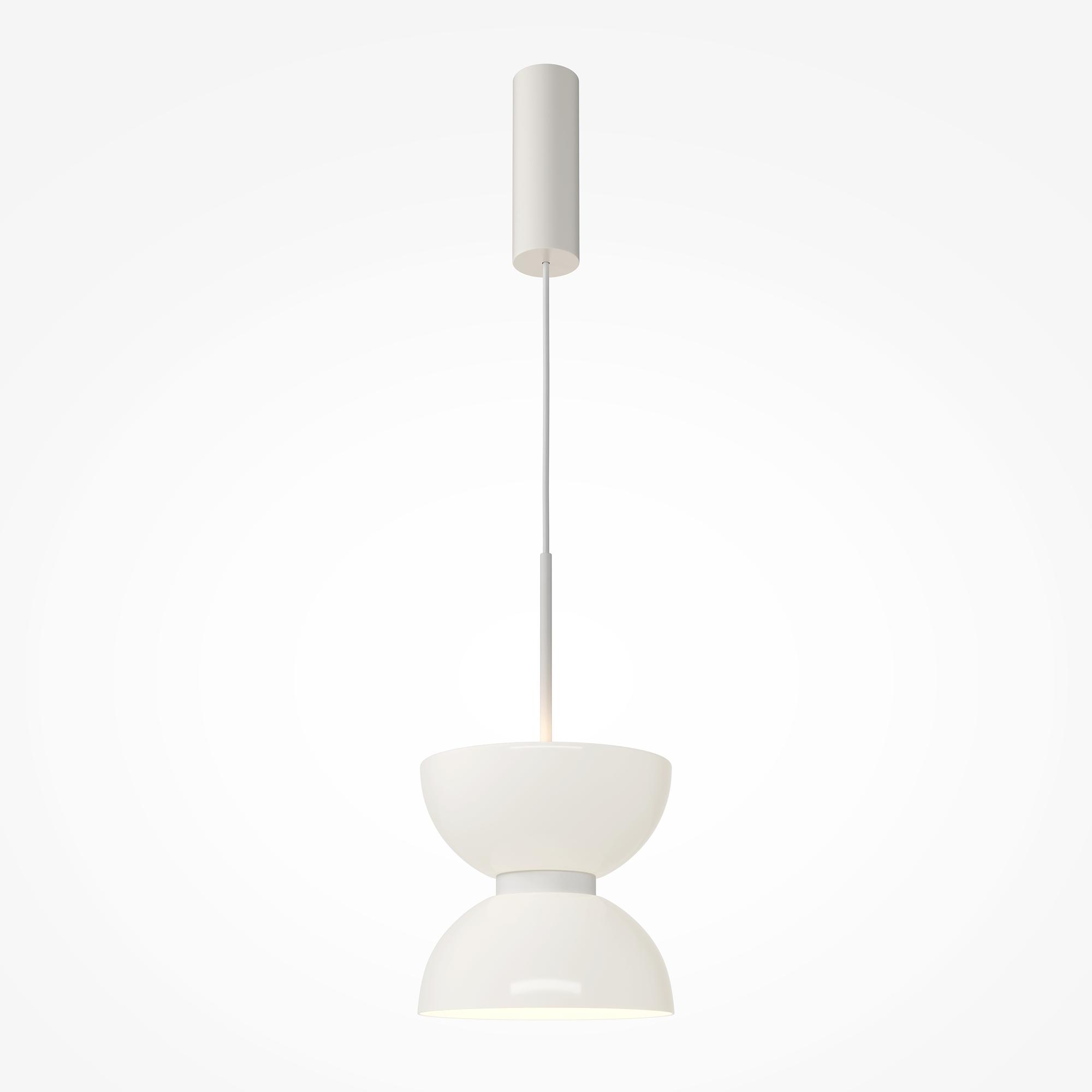 Kyoto Lampada a sospensione Vetro Bianco Ø 22cm 1
