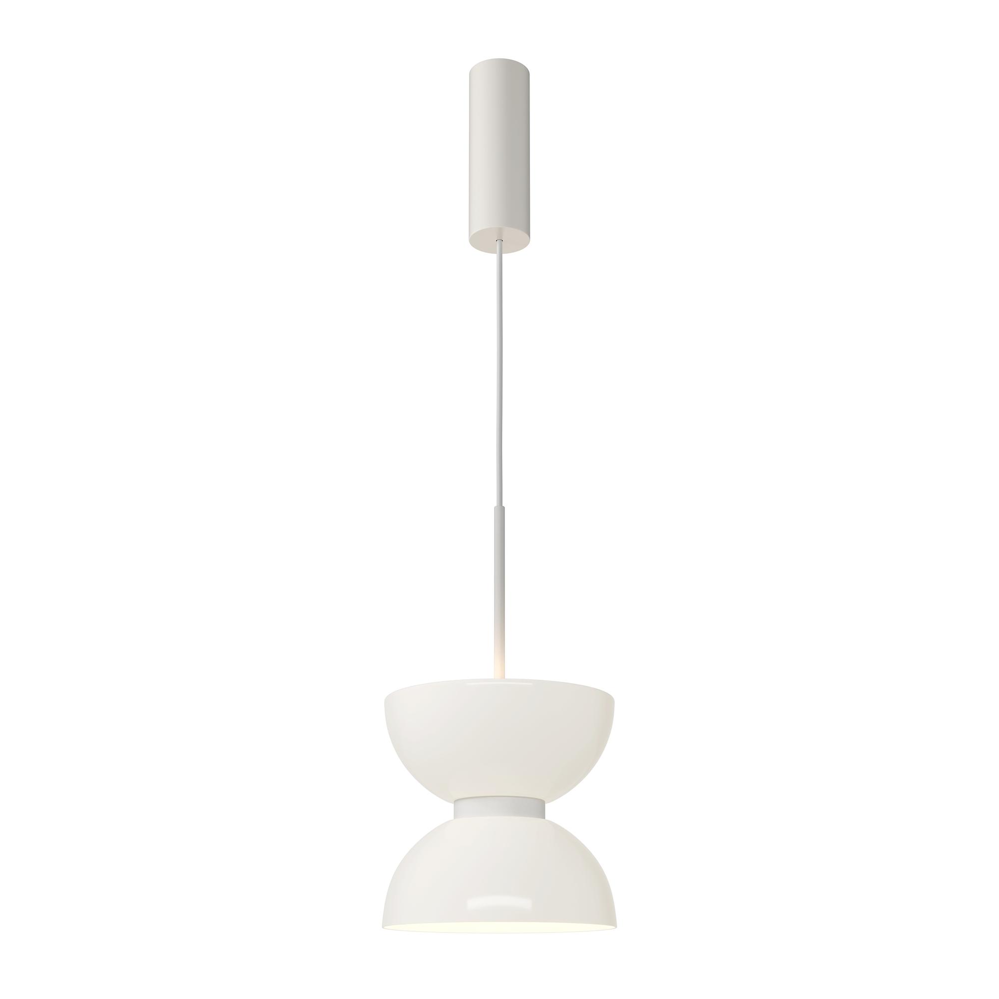 Kyoto Lampada a sospensione Vetro Bianco Ø 22cm 0