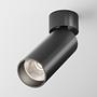 Focus LED Deckenleuchte Schwarz Ø 5cm 1