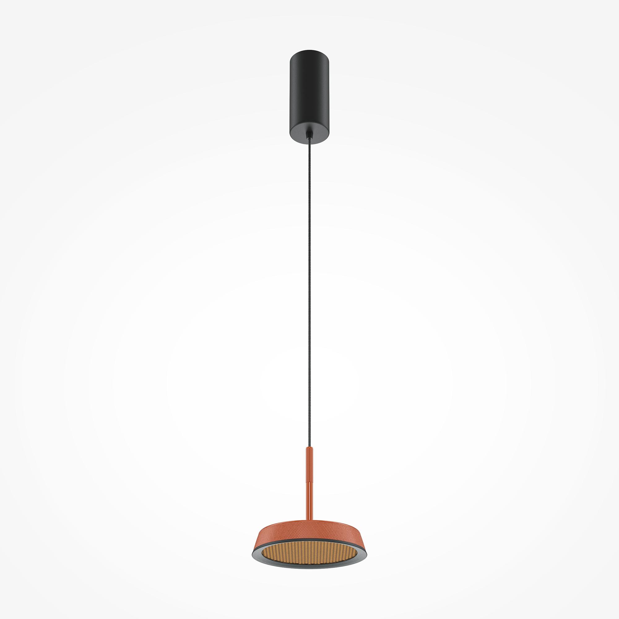 El Pendant lamp Aluminium Black 1