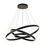 Rim Pendant Light Black Ø 80cm 0