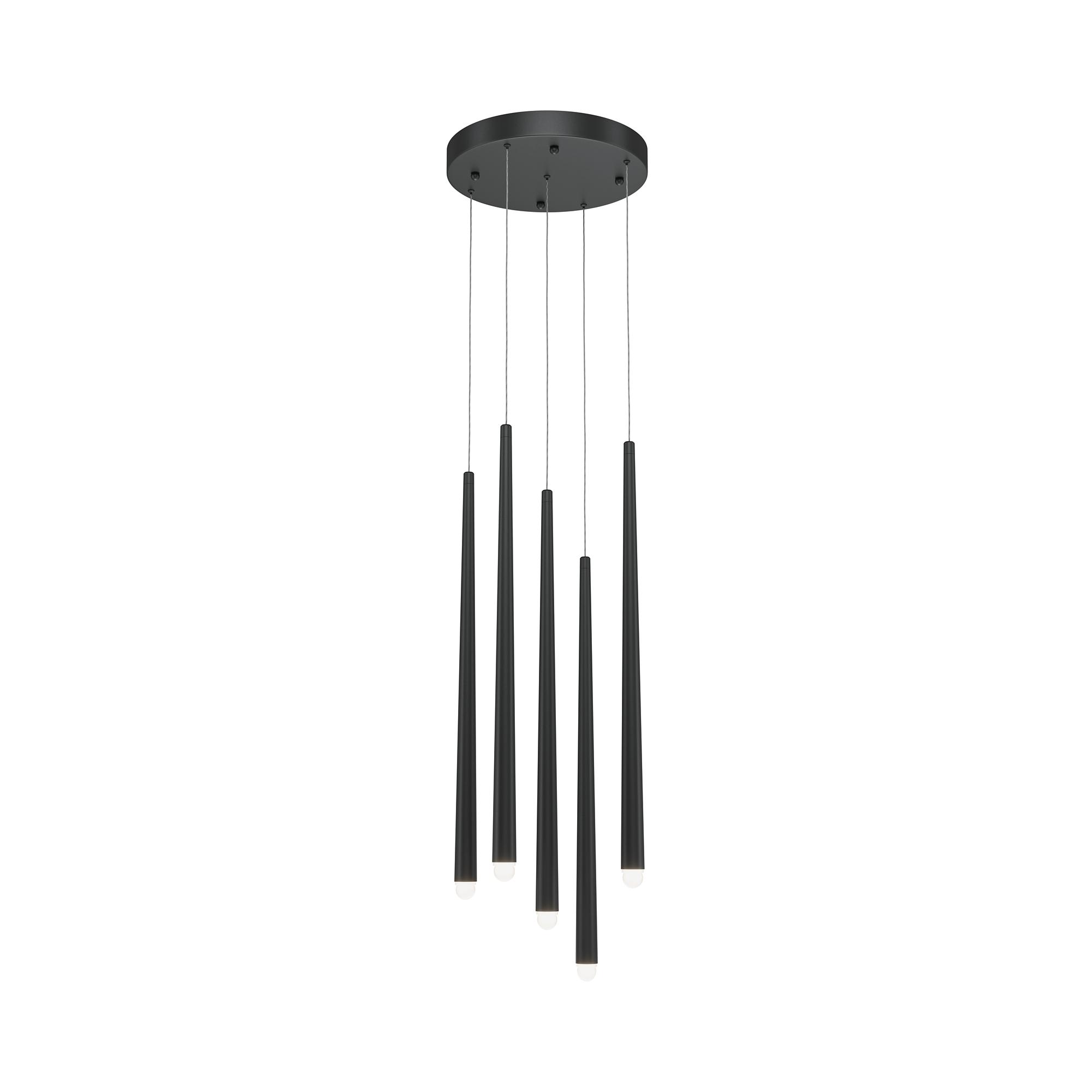 Cascade Pendant Light Black 0