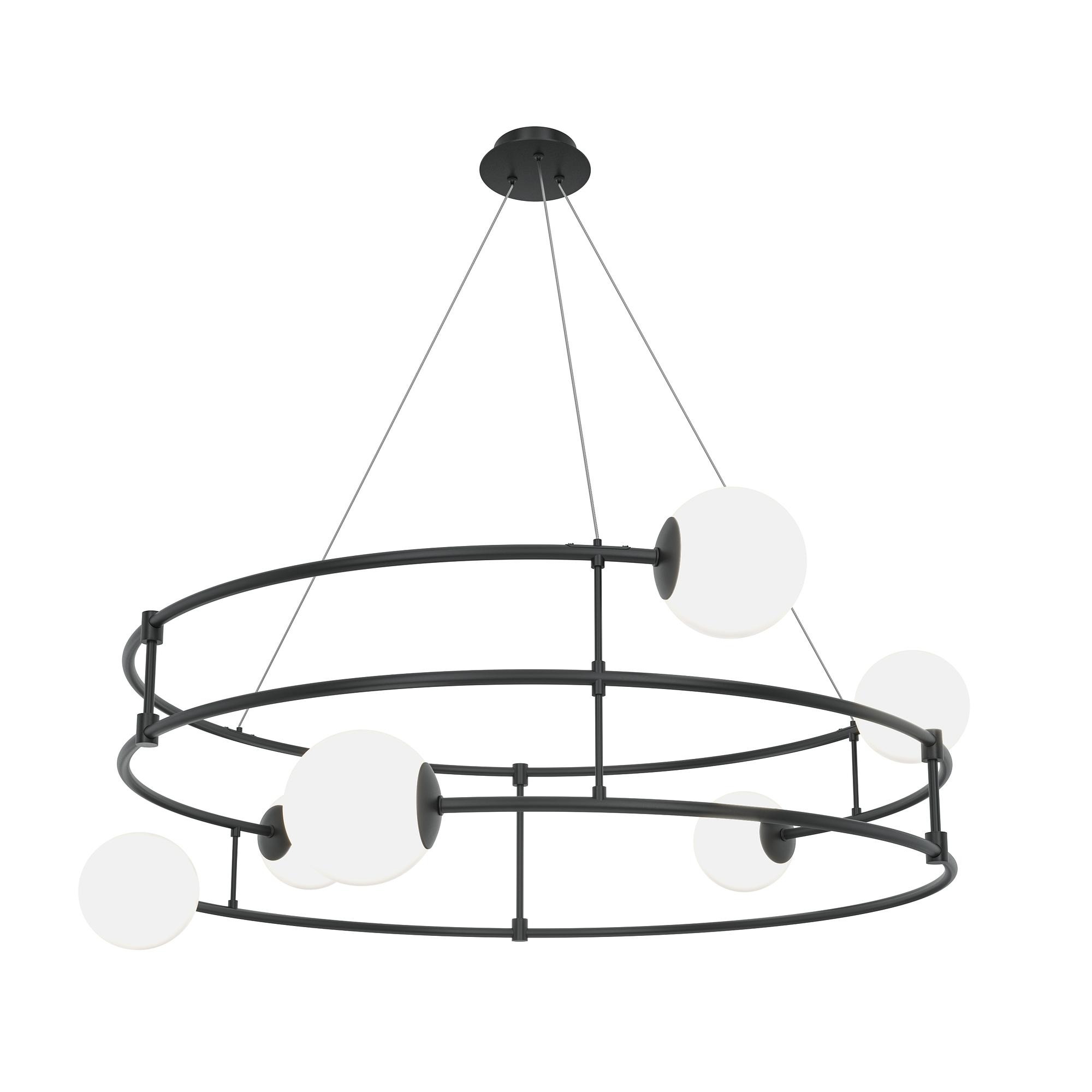 Balance Pendelleuchte Schwarz Ø 81cm 0