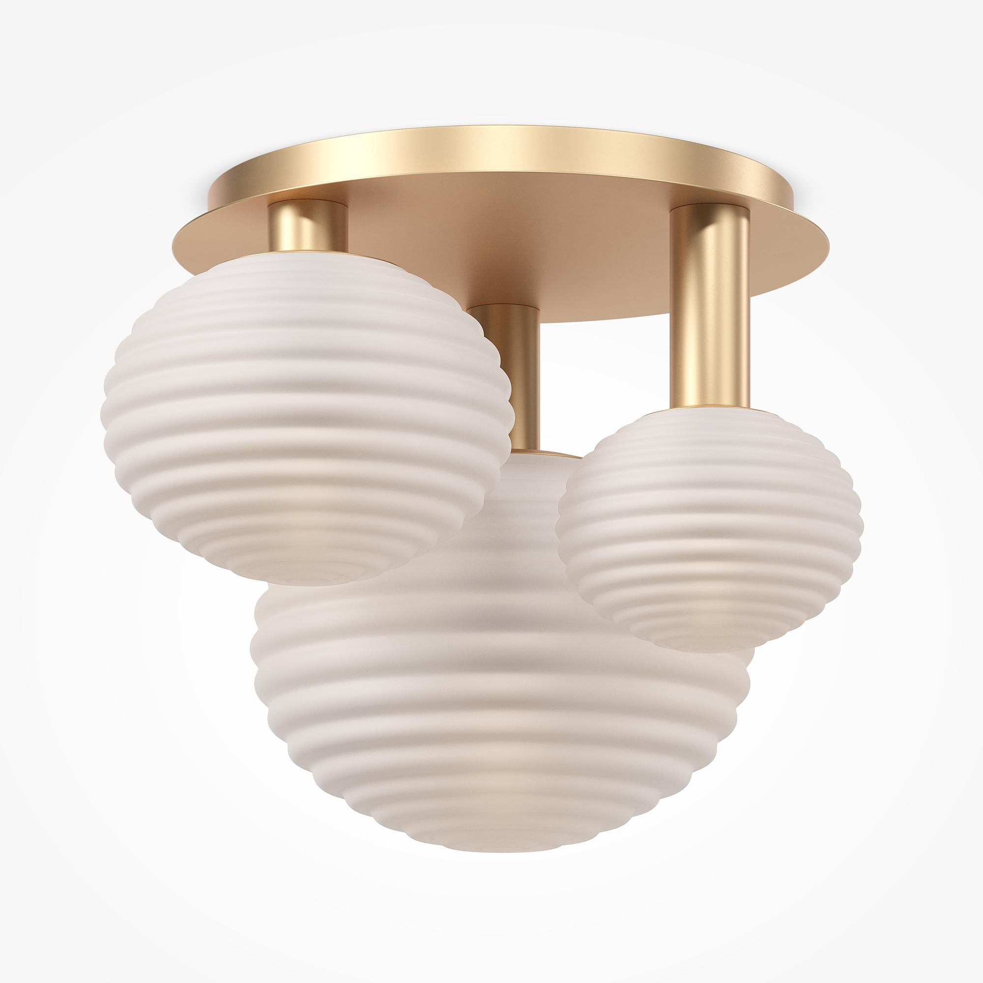 Reels Ceiling Light Gold 1