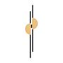 Skyline Wall Lamp Right Black Gold 0