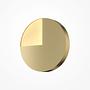 Jupiter Wandleuchte Marmor Gold Ø 25cm 1
