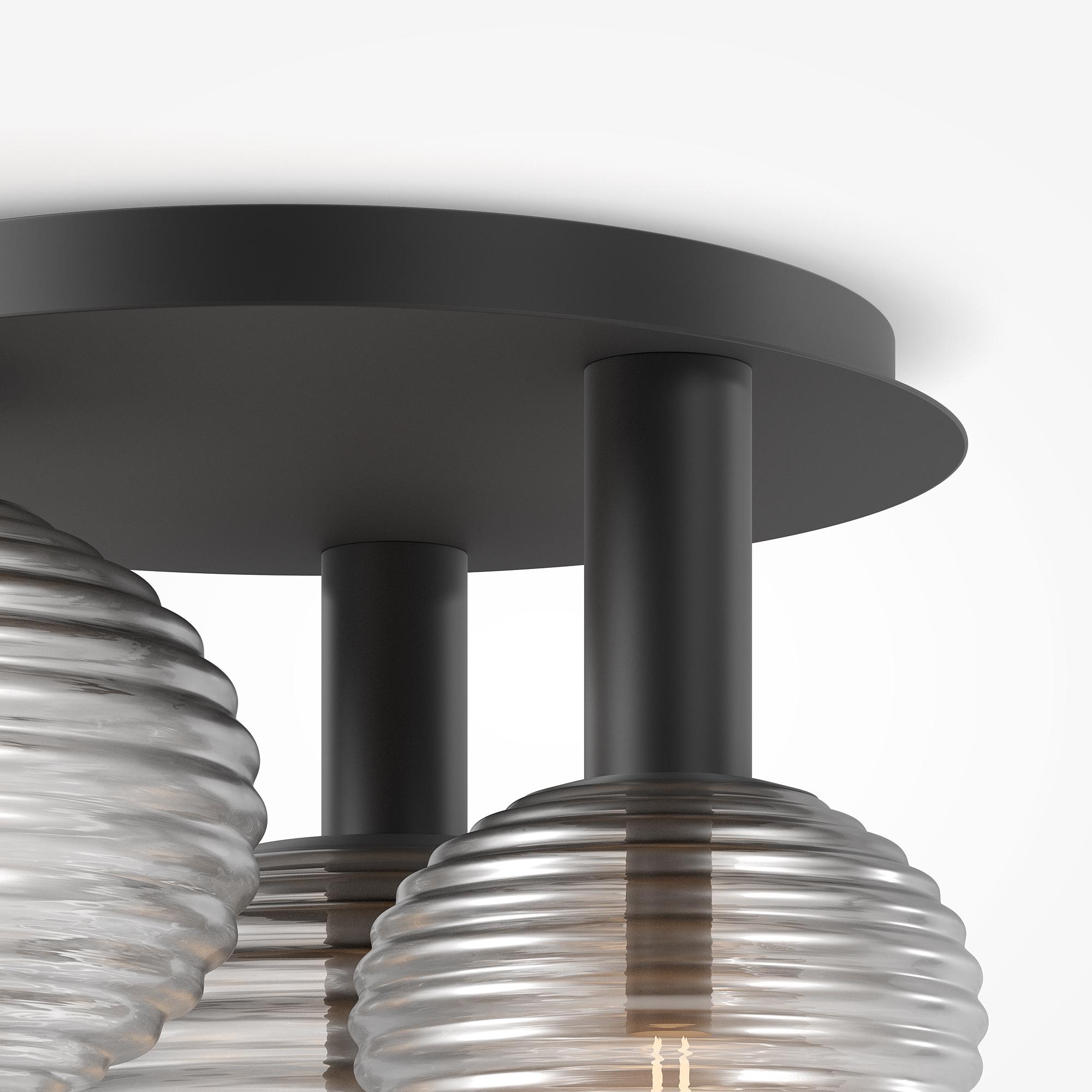 Reels Lampada da soffitto nera 2