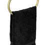 Orea Towel ring Stainless steel Satin Glass Gold 4