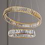 2-Flammig Aurelia Typ D Pendelleuchte Aluminium Gold 1