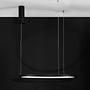 1-Flammig Tarquin Pendelleuchte Aluminium Schwarz Ø60cm 2