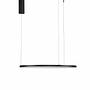 1-Flammig Tarquin Pendelleuchte Aluminium Schwarz Ø60cm 4