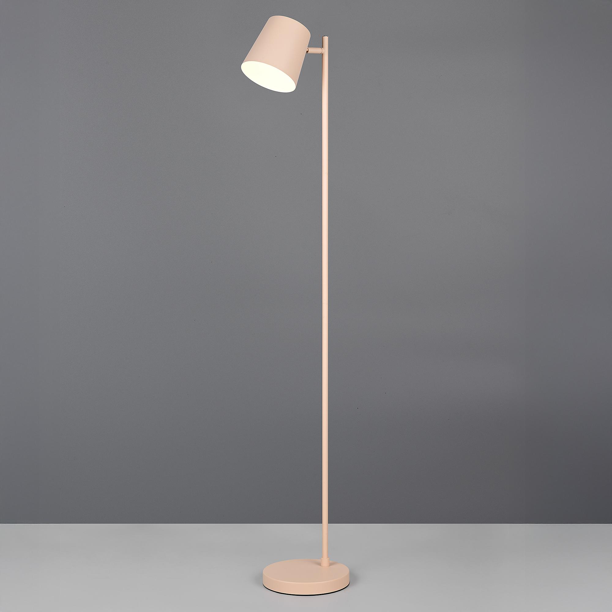 1-Flammig Blake LED-Stehleuchte Eisen Beige 0
