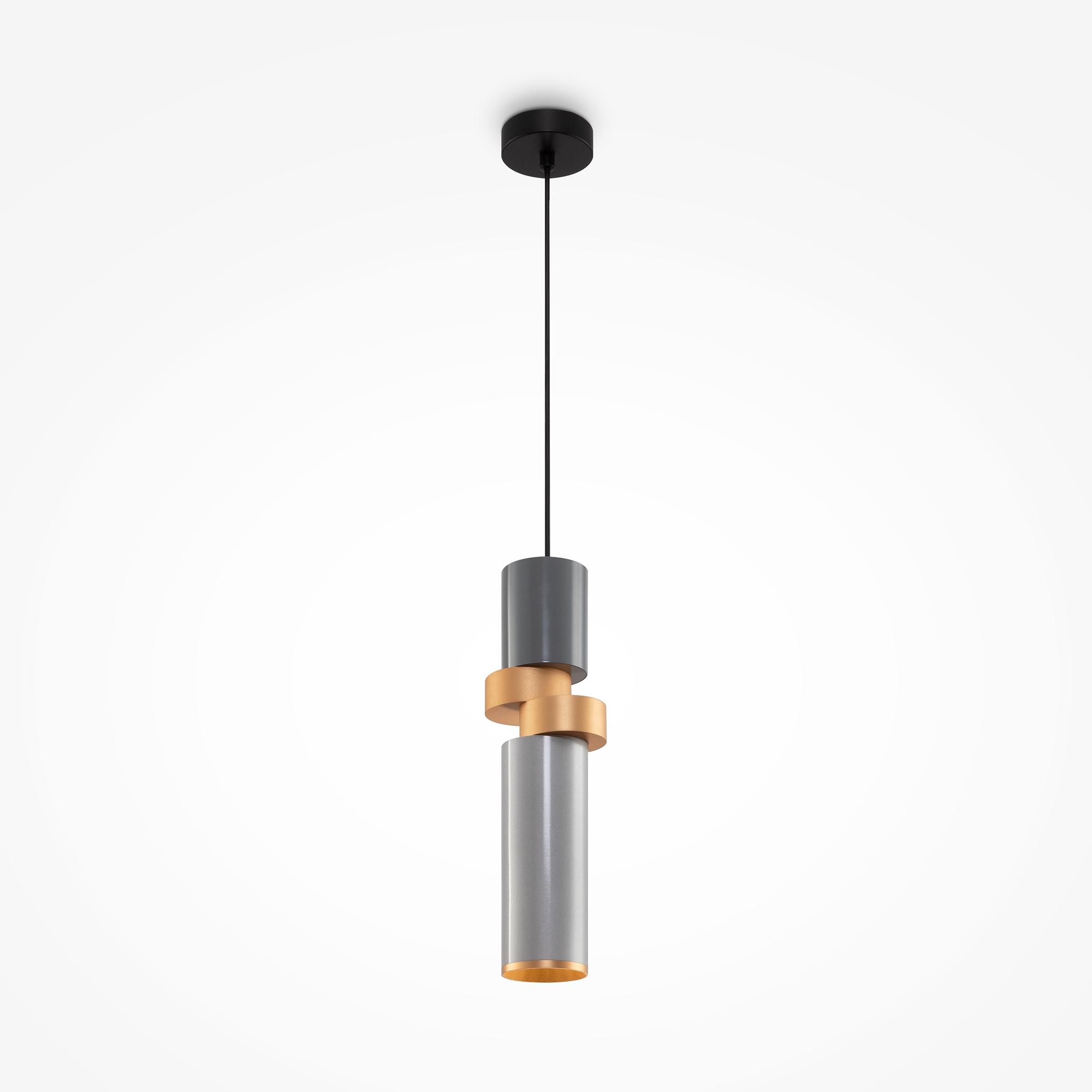Palette Pendant Lamp Metal Silver Gold 0