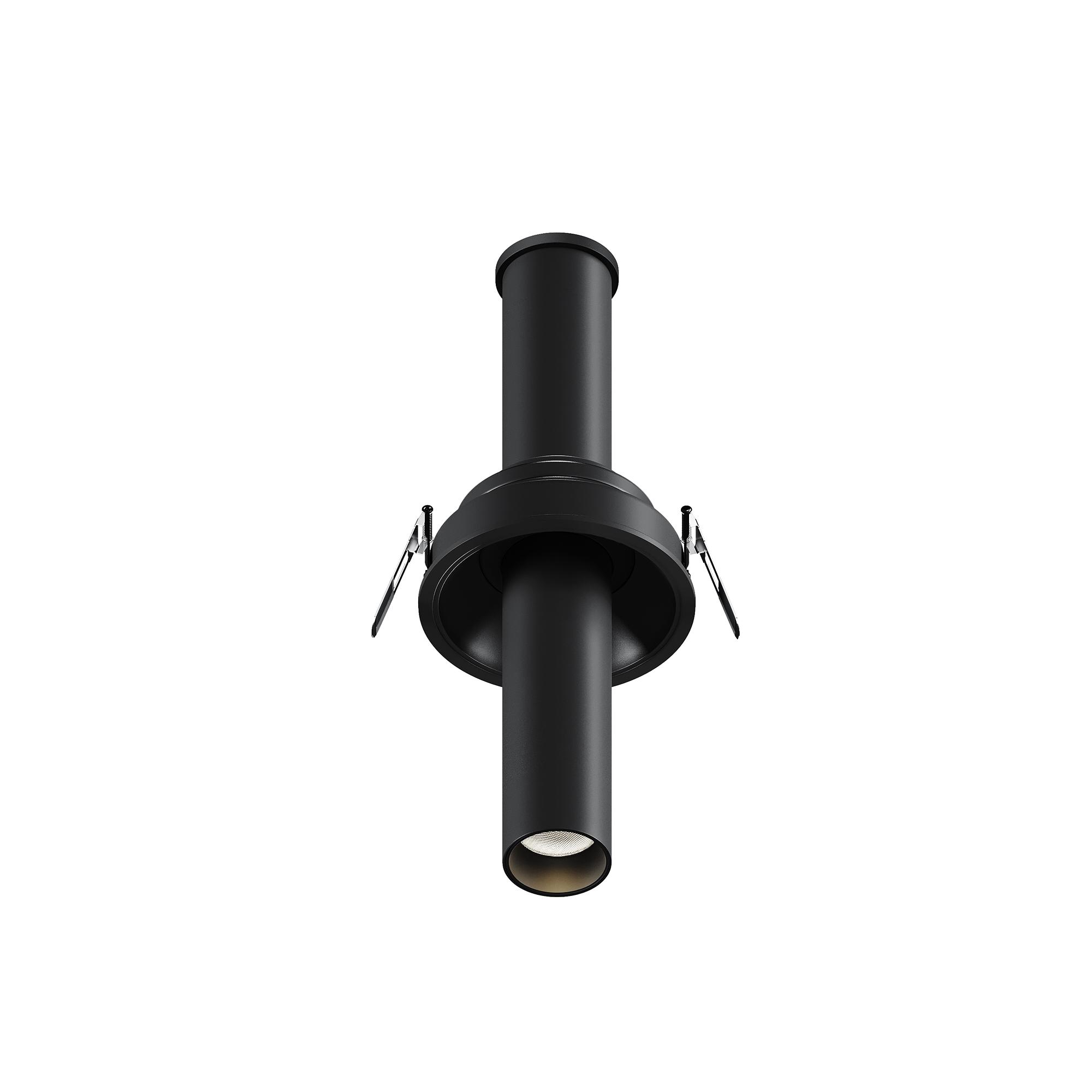 Focus T Einbauleuchte Schwarz Ø 3cm 1