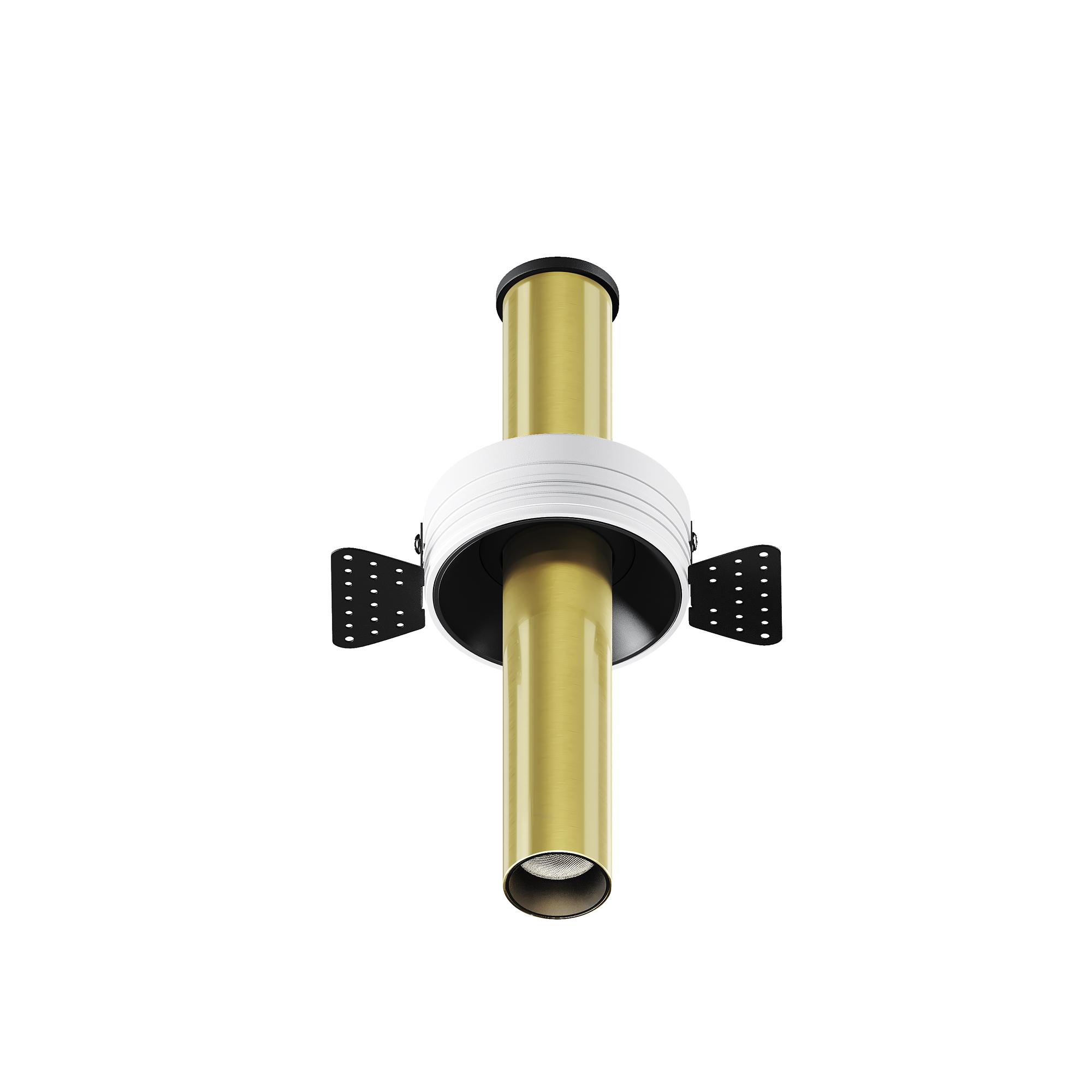 Focus T Einbauleuchte Gold Ø 3cm 1