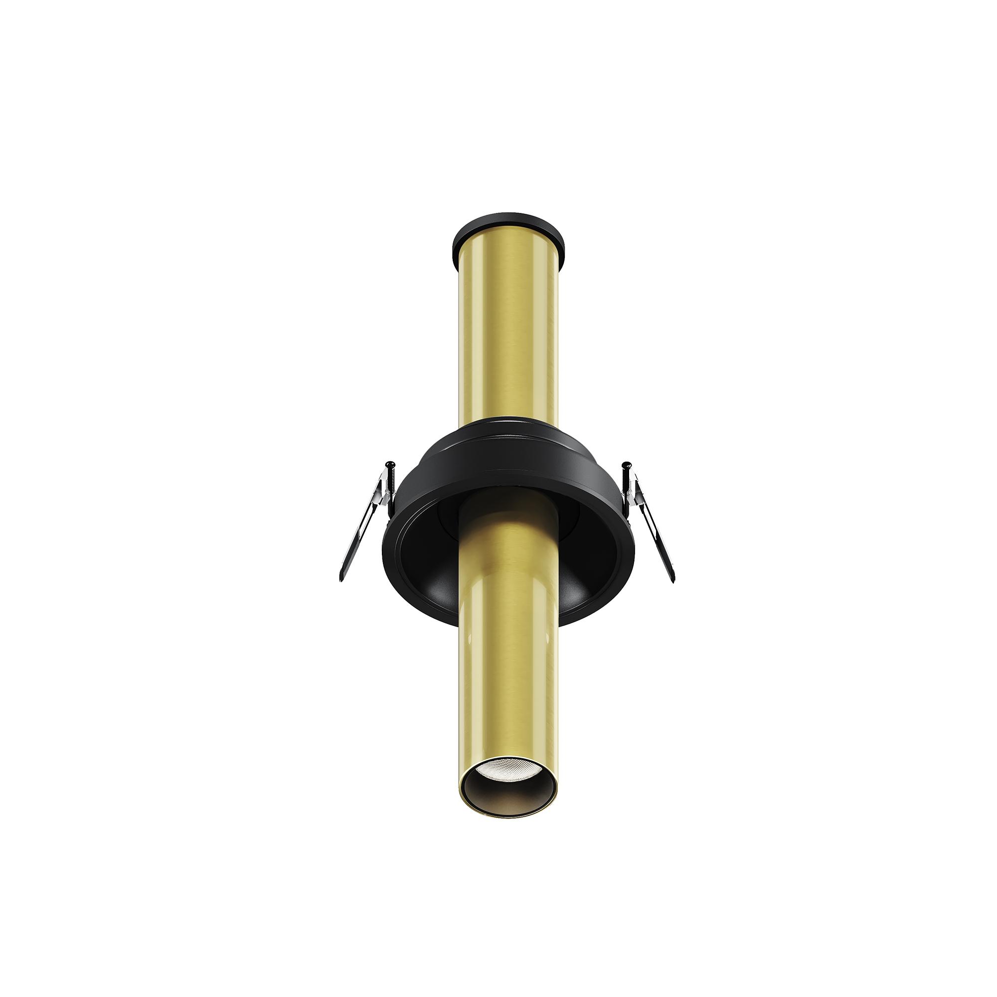 Focus T Einbauleuchte Gold Ø 3cm 1