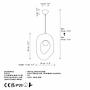 Zoga-1001-Nua Pendant Light Cream 7